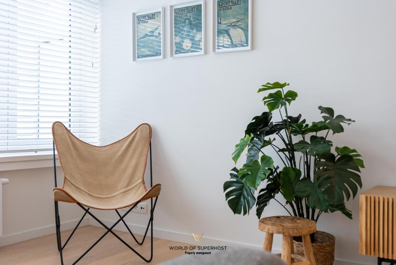 Nice Bright Apartment Near The Sea And The Marina Oostende Bagian luar foto