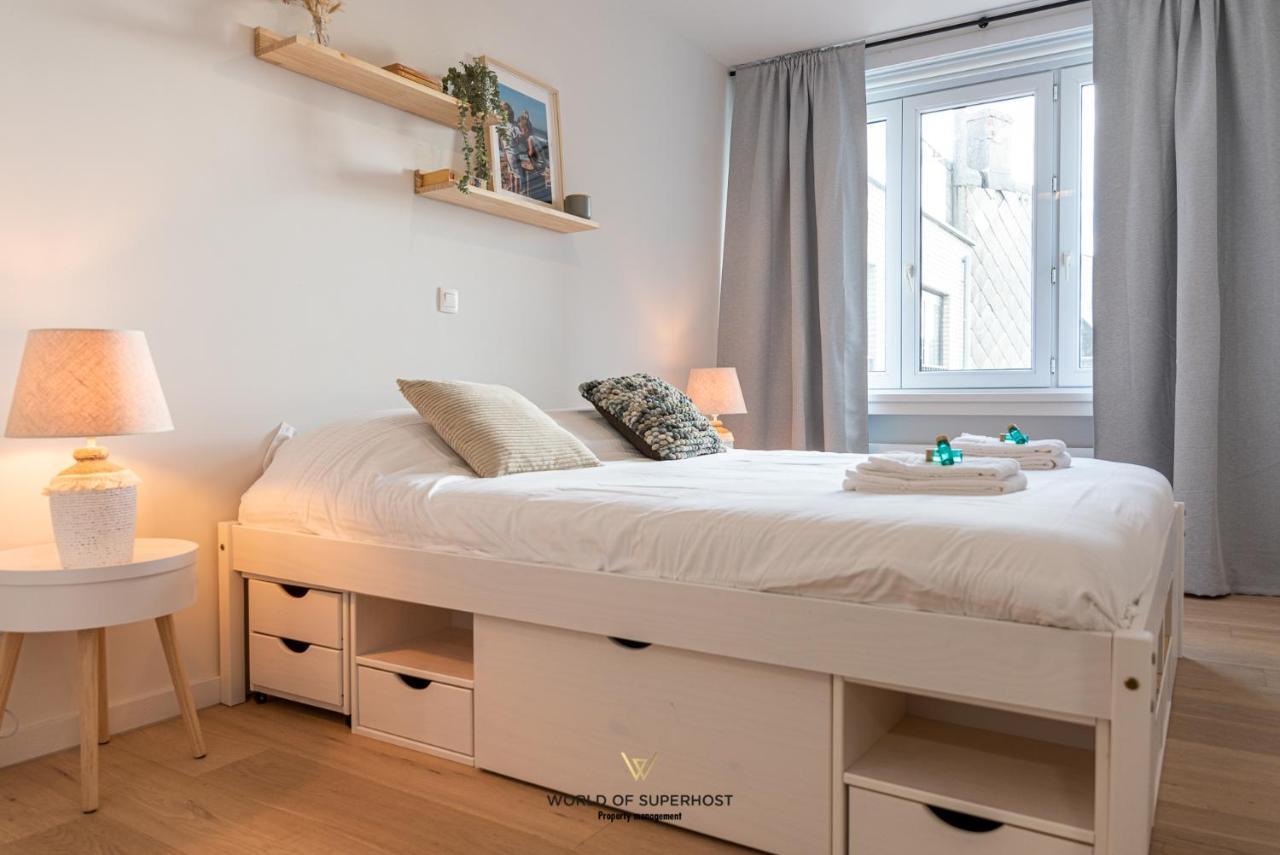 Nice Bright Apartment Near The Sea And The Marina Oostende Bagian luar foto